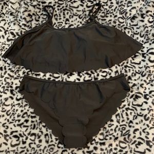C APPAREL Scalloped Bikini